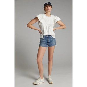 NWT Agolde Parker Ultra Hi-Rise Denim Shorts Inbb digo Dark sz 31 Anthropologie